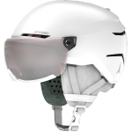 ATOMIC ķivere Savor Visor JR white w/silver flash C2 