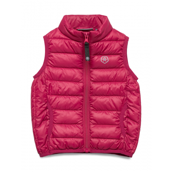 COLOR KIDS veste Waistcoat Packable red 