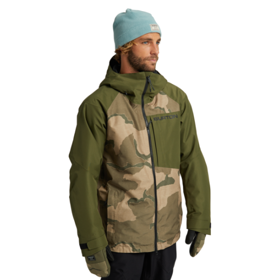 BURTON jaka Gore Radial camo green 