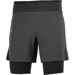 SALOMON šorti Exo Motion Twinskin short black 