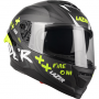 LAZER ķivere Rafale SR Ride Oni black/grey/yellow matt 