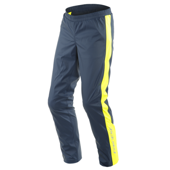 DAINESE lietus bikses Storm 2 Unisex blue/yellow fluo 