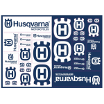 HUSQVARNA uzlīmju kompl Sticker Sheet