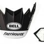 BELL ķiveres nadziņš un zoda uzlika Moto 9 Fasthouse matt black/white