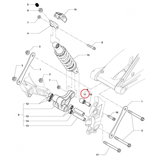 MV AGUSTA adatgultnis aizm piekares trijst HK1626/LL/3 B3/F3