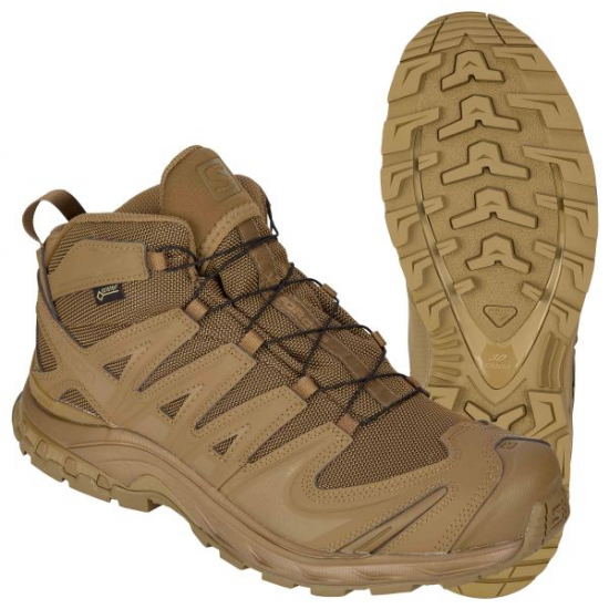 SALOMON taktiskie apavi XA Forces Mid GTX coyote brown 