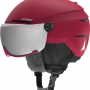 ATOMIC ķivere Savor Visor ST dark red w/silver ST C2 