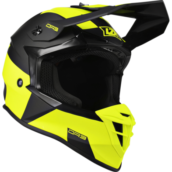 LAZER ķiveres nadziņš OR3 Rocky black/yellow