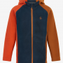 COLOR KIDS jaka ar kapuci Fleece JKT orange/blue/brown 