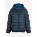 COLOR KIDS ziemas jaka Quilted Reversible AOP dark blue 