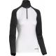 ATOMIC jaka  W Snowcloud Fleece Zip Neck black/white 