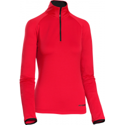 ATOMIC jaka  W Snowcloud Fleece Zip Neck red 