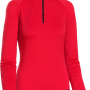 ATOMIC jaka  W Snowcloud Fleece Zip Neck red 