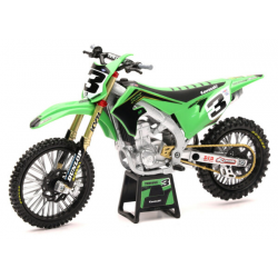 NEW RAY modelītis 1:12 MX Kawasaki KX 450 E. Tomac #3