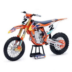 NEW RAY modelītis 1:10 MX KTM SX-F 450 Webb #2