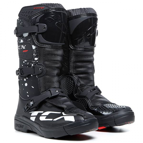 TCX zābaki Comp Kid 9103 black/black/white 