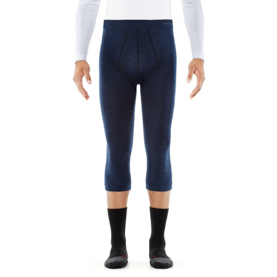 FALKE termobikses 3/4 Wool Tech Tight dark blue 